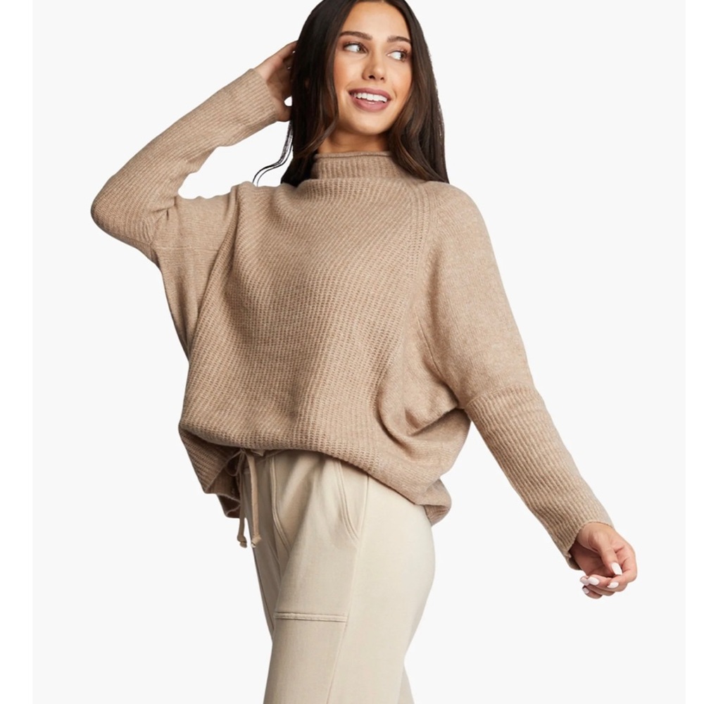 ABLE Harriet sweater in camel, size large